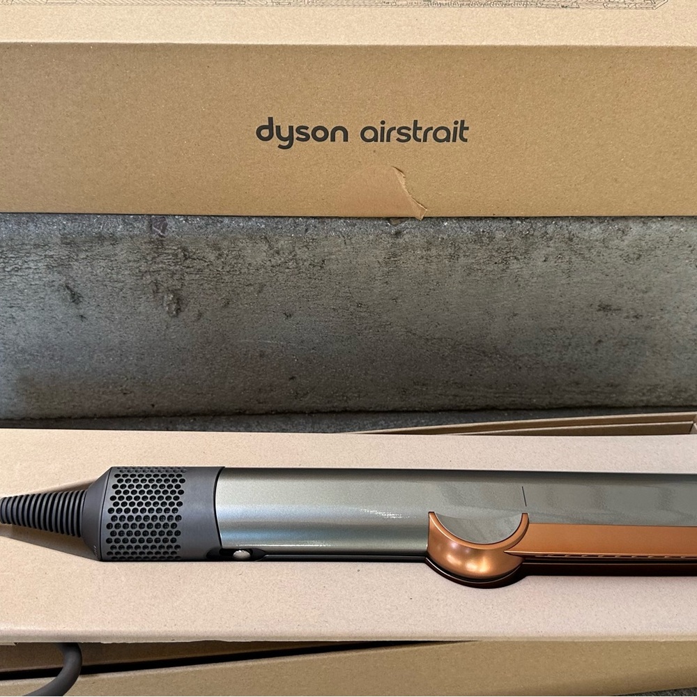 Dyson Airstrait Straightener Nickel / Copper - Brand New / Sealed